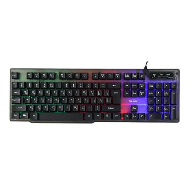 کیبورد سیم دار گیمینگ D-Net دی نت مدل DT-996